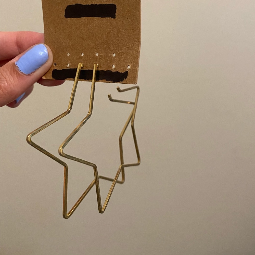 Urban Outfitters star earrings